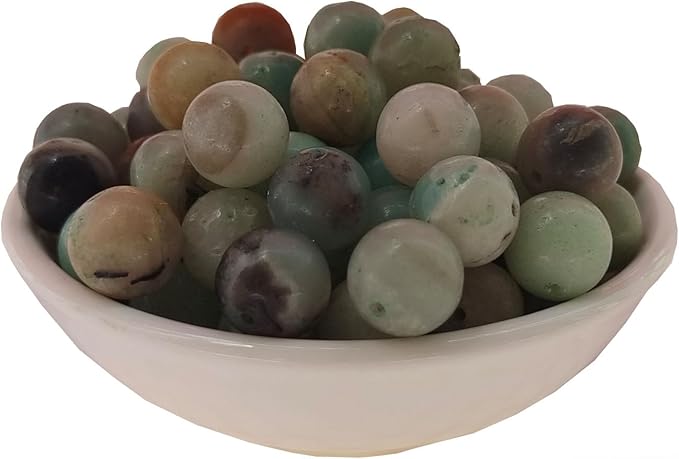 Stone Beads 6mm 140pcs Amazonite Beads Round Loose Gemstones Beads for Bracelet Necklace Jewelry Making (6mm, 60610 Amazonite)