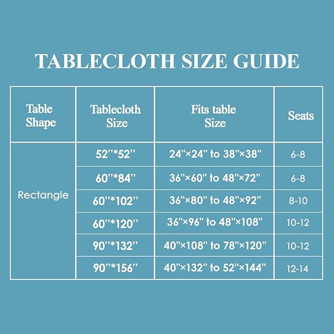 VidaFete Tablecloth 10 Pack 90*132inch Rectangle Table Cloth Polyester, Stain Wrinkle Resistant Polyester Dining Table Cover for Kitchen Dinning Party Wedding Rectangular Buffet Decoration(Royal Blue)