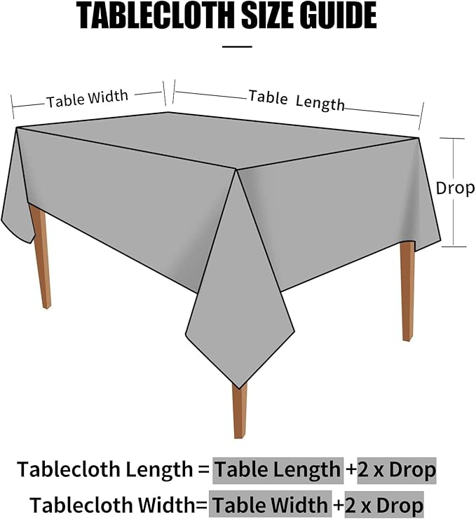 Smiry Rectangle Table Cloth, Waterproof Heavy Duty Vinyl Tablecloths, Wipeable Washable Table Cover for Kitchen and Dining Room (Coffee, 60" X 84")