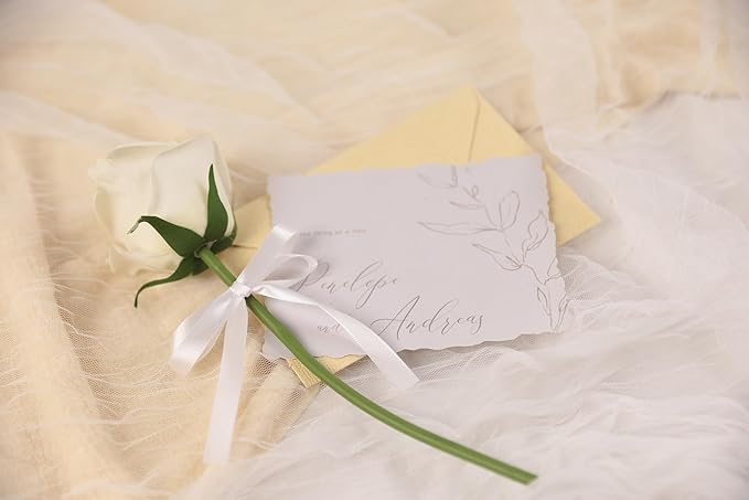 White Satin Ribbon 3/8 inch X Continuous 50 Yards, Single Face Polyester Ribbon Perfect for Gift Wrapping, Flower Bouquet, Wedding Decor, Crafts, Bow Making, Sewing and More