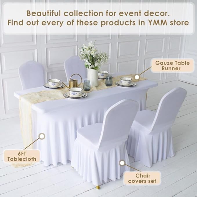 Gauze Table Runner Bulk Cheesecloth Table Runner 141 in Long Sand Set of 4 Boho Wedding Decorations Beige Cheese Cloth Runner Wedding Gauze Fabric Sand