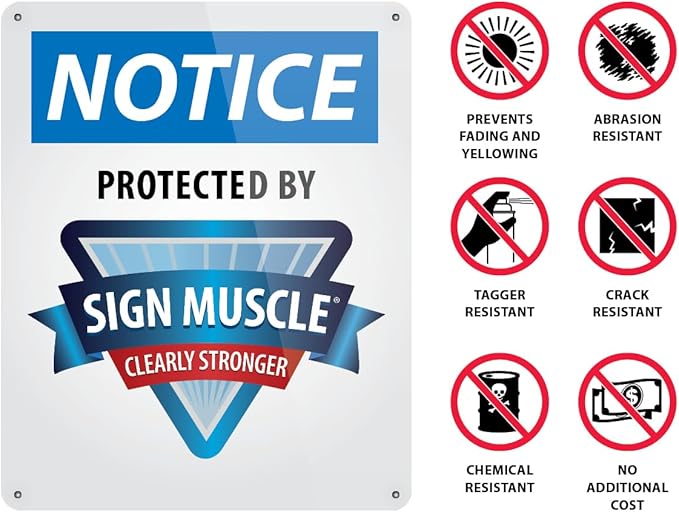 Custom OSHA Style Danger Sign 12" x 18" Plastic Sign, Customizable "Your Text Here", by AccuformNMC Made in USA