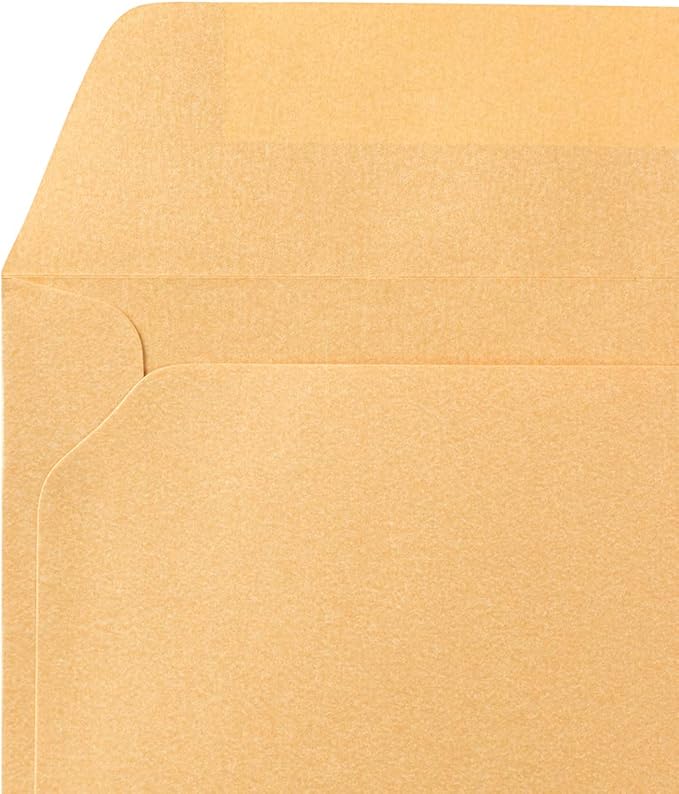 JAM PAPER 9 x 12 Open End Catalog Metallic Envelopes - Gold Stardream - 50/Pack