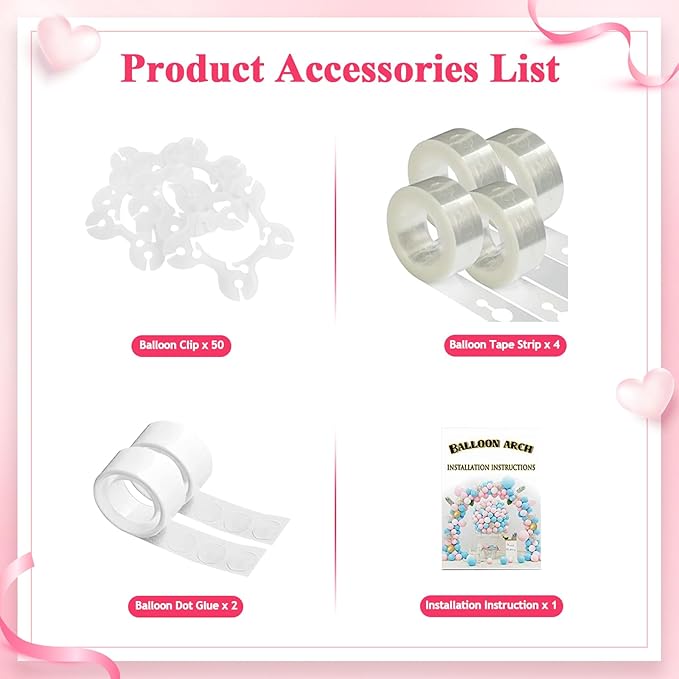 Wokceer Wedding Arch 8.5FT Round Backdrop Stand Metal Circle Balloon Arch Frame Stand for Wedding Ceremony Birthday Party Bridal Shower Anniversary Candy Tables Decoration