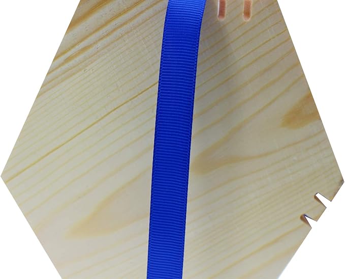 Jesep One Roll 100 Yards 5/8" Soild Grosgrain Ribbon Boutique Gift Wrapping Package Ribbon, DIY Crafts Bow Hair Headband Accessories Assorted Ribbon#352 (5/8" 15mm, Royal Blue)