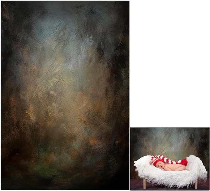 6x9ft Old Master Mottled Portrait Photography Backdrops Abstract Rust Spots Backdrop Background for Photoshoot