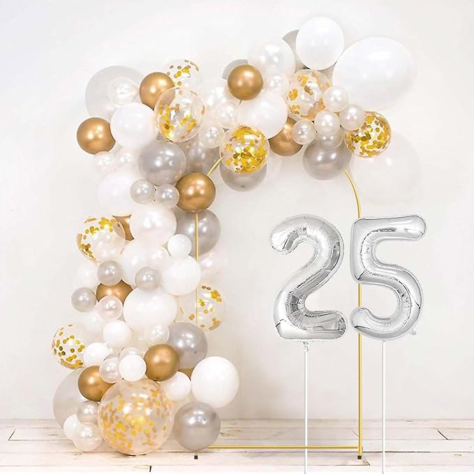 6.6FT Gold Metal Arch Backdrop Stand, Square Balloon Arch Stand Wedding Frame for Birthday Party, Baby Shower, and Ceremony Decoration