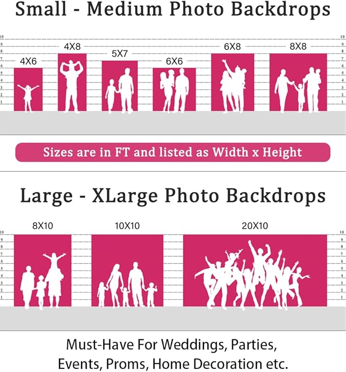 ShiDianYi 4FTX6FT-Fuchsia Pink-Sequin Photo Backdrop, Wedding Photo Booth,Photography Background (Fuchsia Pink)