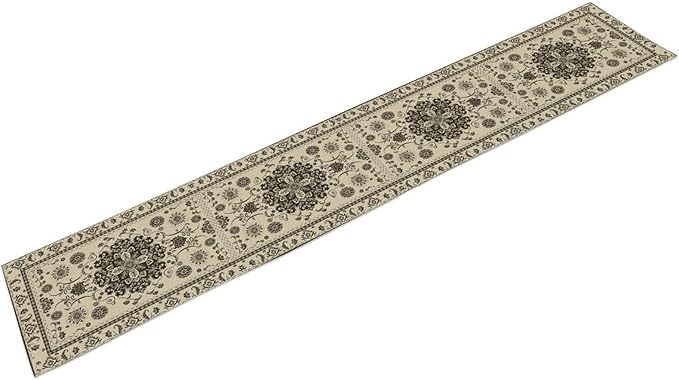 Boho Vintage Elegant Table Runner Farmhouse for Home Farmhouse Kitchen Table Dining Coffee Room Garden Party Wedding Decor 13x72in