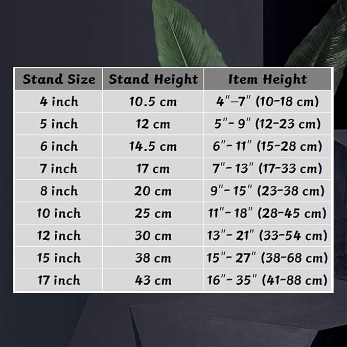 (2 pack)Iron Display Stand, Black Iron Easel Plate Display Photo Holder Stand, Displays Picture Frames, Cookbooks, Decorative Plates, Tablets and Art 5 Inch