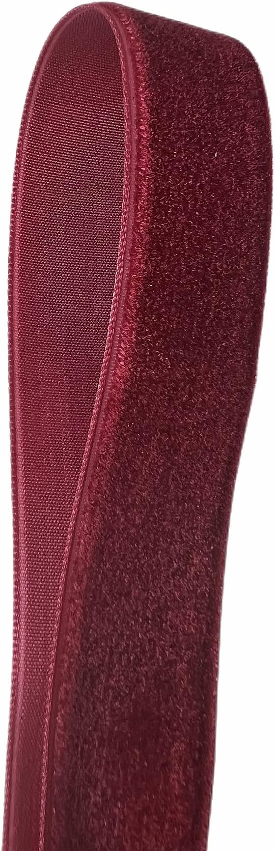 Vintage Burgundy Velvet Ribbon, 1 Inch X 25Yd