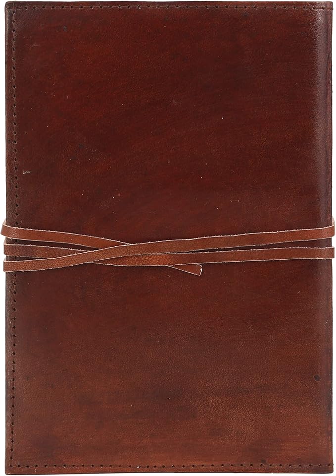 Leather Journal Refillable Lined Deckle Paper Tree of Life Handmade writing Notebook Diary Leather Bound Daily Notepad for women and men Writing pad Gift for Artist Sketch