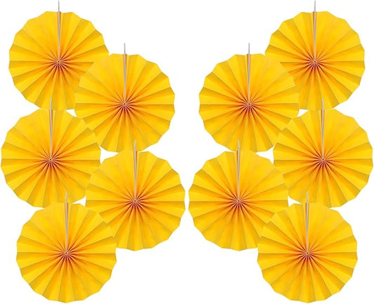 Morange Party Decorations,,Halloween Decor Events Accessories，Orange Birthday Decorations,Sunset Party Decorations,Party Fans 30 Color DIY Set (Morange)