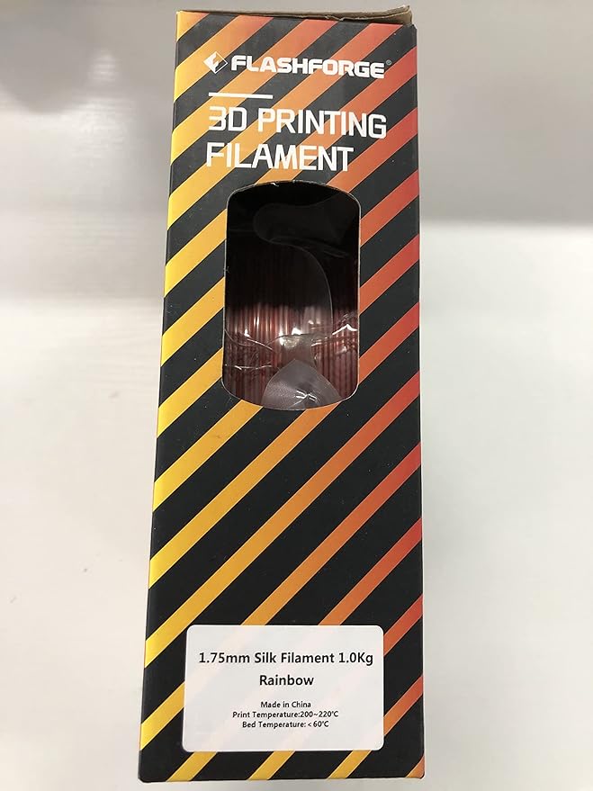 FLASHFORGE PLA Filament 1.75mm Galaxy Matte Black, 3D Printer Filament with Silver Glitter 1kg (2.2lbs) Spool, Dimensional Accuracy +/- 0.02mm, Shimmering 3D Printing Filament for Unique Finish