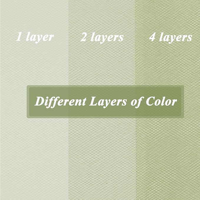 Olive Green Tulle Fabric Roll 6”by 100 Yards (300 ft) Soft Tulle Spool for DIY Crafting Favor Supplies, Tutus, Wedding, Party Decorations, Gift Wrapping