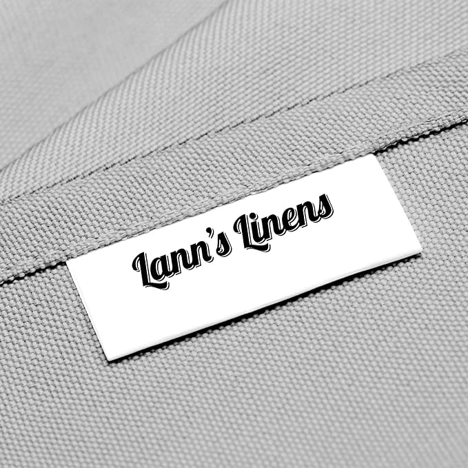 Lann's Linens - 10 Premium 120" Round Tablecloths for Wedding/Banquet/Restaurant - Polyester Fabric Table Cloths - Silver