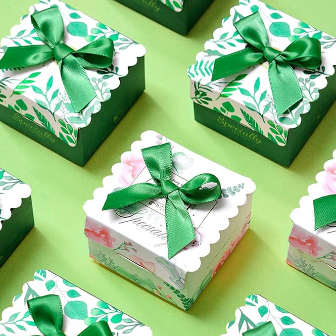 5/8 Inch Emerald Green Satin Ribbon 50 Yards Solid Fabric Ribbons for Gift Wrapping, Crafts and DIY Projects, Bows Making, Wedding, Party, Holiday Decor