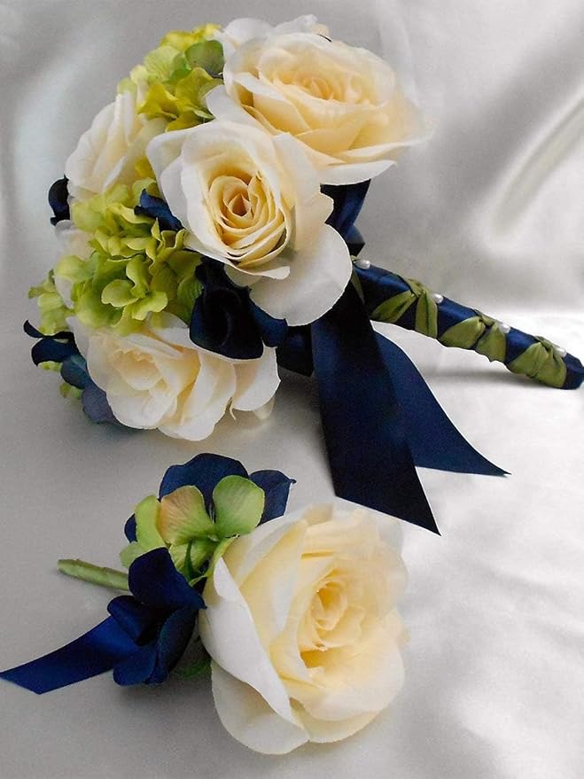 5/8 Inch Navy Blue Satin Ribbon 50 Yards Solid Fabric Ribbons for Gift Wrapping, Crafts and DIY Projects, Bows Making, Wedding, Party, Holiday Decor