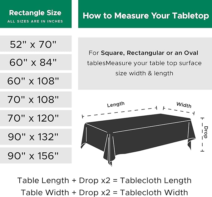 Biscaynebay Textured Fabric Christmas Table Cloth Rectangle 60x84 Inches, Red Water Resistant Spill Proof Tablecloths for Dining, Kitchen, Wedding and Parties, Machine Washable