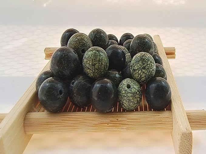 Stone Beads 10mm 60pcs Curbstone Jasper Beads Round Loose Gemstones Beads for Bracelet Necklace Jewelry Making (10mm, 61008 Curbstone Jasper)