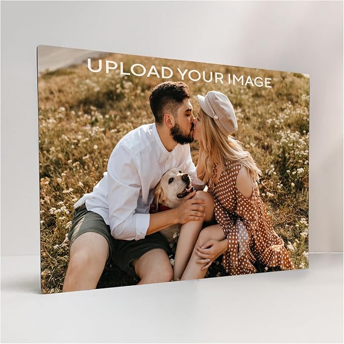 Custom Outdoor Metal Sign, Personalized Aluminum Safety and Business Signs, Waterproof (Picture, 36x24 In) - White Aluminum