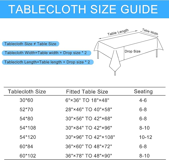 Hiasan Faux Linen Rectangle Tablecloth - Wrinkle and Stain Resistant Washable Table Cloth for Kitchen Dining Room Holiday Table Cover for Party Dinner, Stone, 54 x 80 Inch