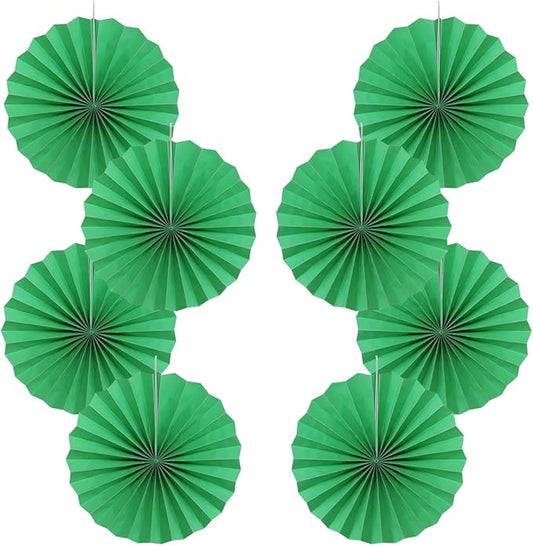 Green Party Decorations,Green Paper Decorations For Party,Tennis Party Decorations Party Paper Fans Bulk 12in,Graduation Decoration Classroom Decor,St Patrick'S Day Decortions 30 Color Diy Set （Green）