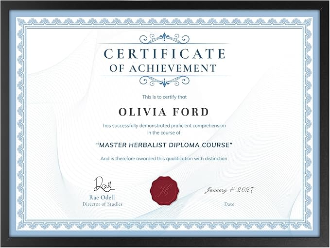 TWING 8.5 x 11 Picture Frame For Certificate, Diploma, Composite Wood Display photos 6x8 with Mat or 8.5x11 Without Mat, Black Document Picture Frames Collage for Wall Decor or Tabletop 6 Pack