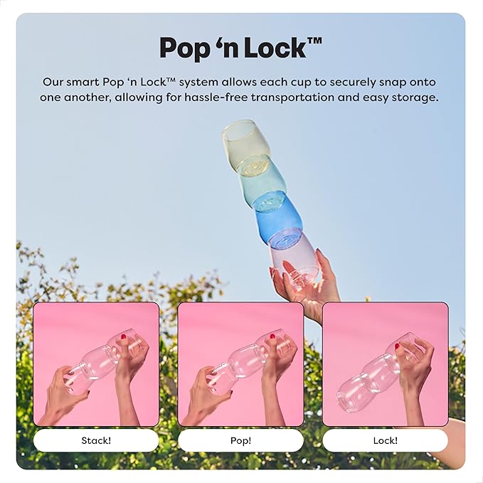 TOSSWARE POP Gold Rim 12oz Vino Jr Set of 48, Premium Quality, Recyclable, Unbreakable & Crystal Clear Plastic Cocktail Glasses