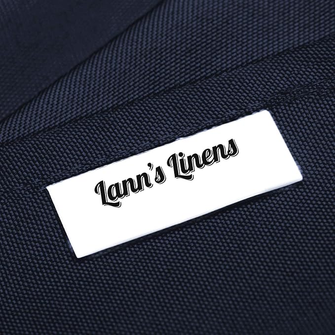 Lann's Linens - 10 Premium 90" Round Tablecloths for Wedding/Banquet/Restaurant - Polyester Fabric Table Cloths - Navy Blue