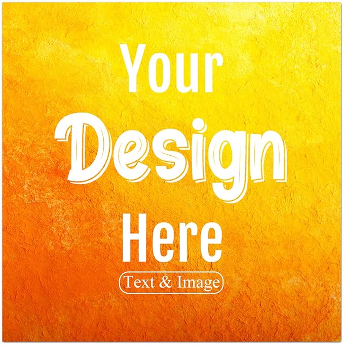 100-500 Custom Stickers Personalized Labels, Customized Stickers with Any Image Logo and Text. Custom Stickers for Business Logo Labels,etc. (Square,3.5 Inch)