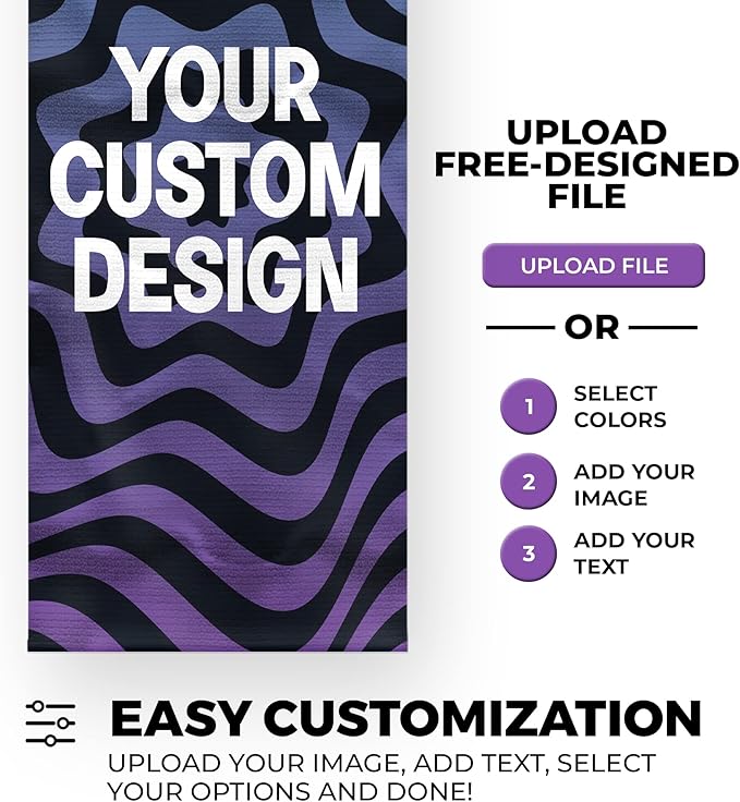 DreamController Custom Hanging Canvas Wall Art Decor(16" X 35" Set of 3) I Customize your Canvas Picture Banner Ready to Hang for Bedroom, Livingroom & Office | Made in USA | Fast delivery | HD Print