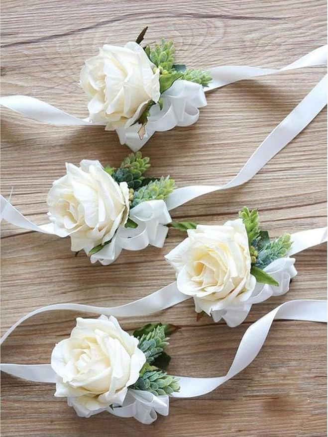5/8" x 50 Yards White Satin Ribbon Single Faced Fabric Ribbons for Gift Wrapping, Crafting, Bows Making, Sewing, Wedding, Home Decor
