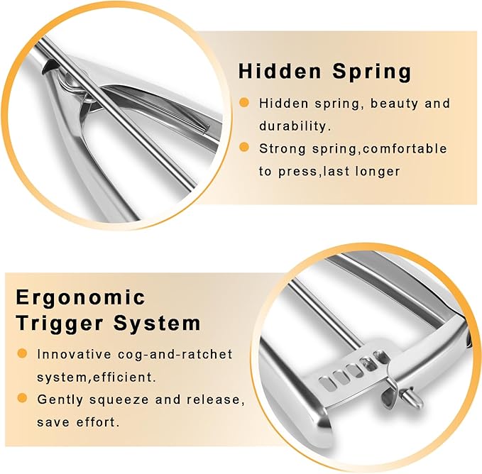 Cookie Scoop 3 Tbsp, Size #20, 3 Tablespoon Cookie Scoop for Baking, Ice Cream Scoop With Trigger, 18/8 Stainless Steel, For Cookies, Cupcake, Muffin, Ice Cream, Meatball