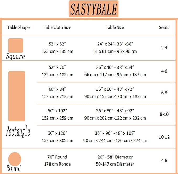 SASTYBALE Rectangle Tablecloth - 60 x 120 Inch Beige Cream Damask Table Cloth Jacquard Design Spill Proof Wrinkle Resistant Waterproof Soft Polyester Oblong Table Cover for Kitchen Parties(Ivory)