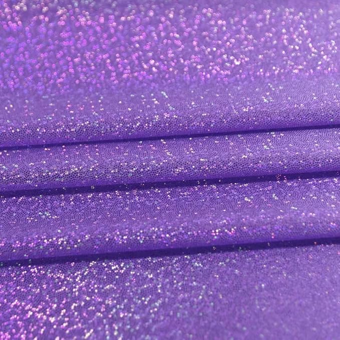 Fitable Sequin Tablecloth for Parties 54x54 Inch - Sparkle Glitter Table Cloth Laser Square Overlay for Wedding Baby Shower Ceremony Birthday Holiday Banquet Decor, Purple