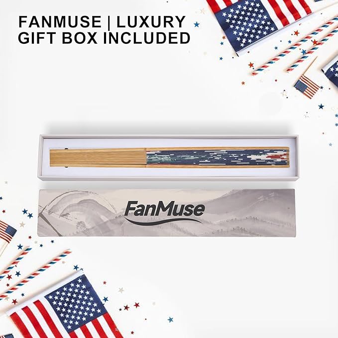 Statue of Liberty Folding Fan – Iconic American Design for Everyday Use & Special Occasions
