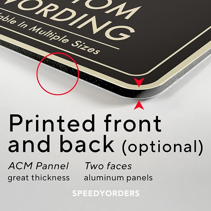 Custom Carved Metal Signs, Personalized Aluminum Design, Driveway Waterproof Signs, Design 1 Charcoal 10x7 In
