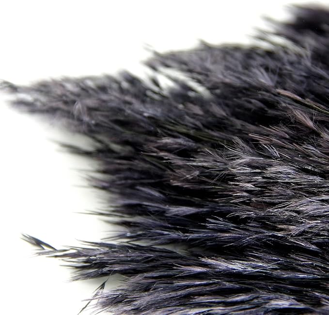 Black Pampas Grass for Home Decor - Elegant Boho Decor - Premium Quality Pampas Grass Stems - Perfect for House, Nursery, Western, Wedding, Table, and Bohemian Decor (20PCS)