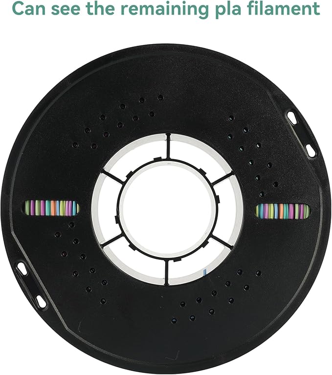Kingroon 10KG Silk Rainbow PLA Filament Bundle, 1.75MM 3D Printing Filament, Color Changing, Dimensional Accuracy 0.02mm, Fits Most 3D Printers