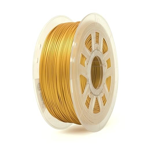 Gizmo Dorks 3mm (2.85mm) ABS Filament 1kg / 2.2lb for 3D Printers, Gold