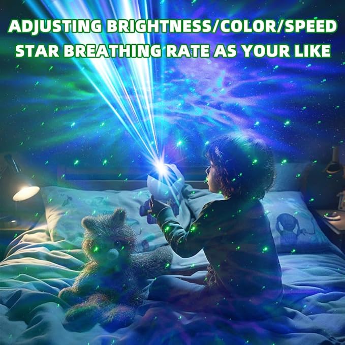 Astronaut Galaxy Projector Star Projector Galaxy Night Light Space Buddy Projector with Nebula and Remote Control for Bedroom Best Gifts for Children and Adults