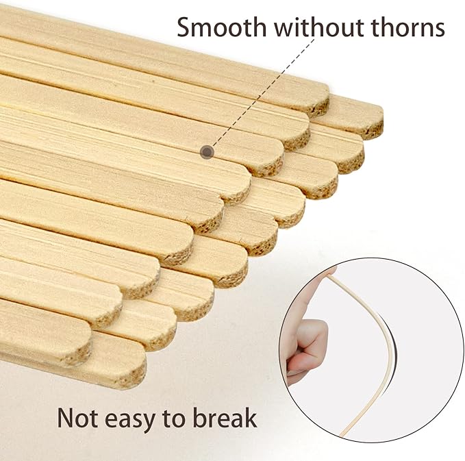 100Pcs Bamboo Coffee Stirrers Individually Wrapped – Coffee Stir Sticks 5.5 Inch, Stir Sticks For Coffee Bar, Disposable Stir Sticks for Coffee and Cocktail