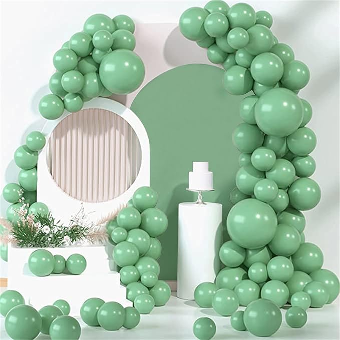 6.6FT Wedding Arch Covers Arch Backdrop Cover Arch Stand Covers Set Arch Cover Spandex Fabric Stretchy Backdrop for Wedding Birthday Party Decoration Baby Shower (Mint Green)