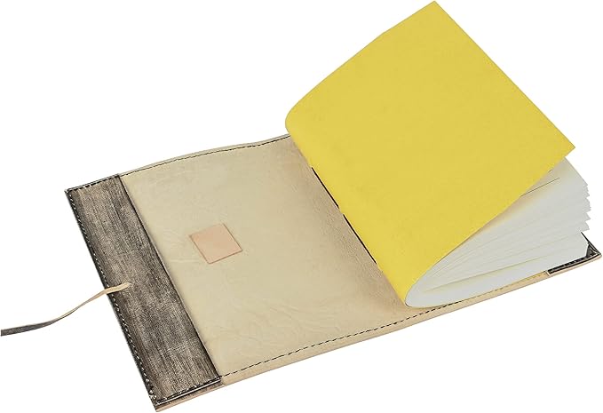 Leather Journal Refillable Lined Paper Tree of Life Handmade writing Notebook Diary leather Bound Daily Notepad for women and men Writing pad for Artist Sketch (6 x 8, Smokey)