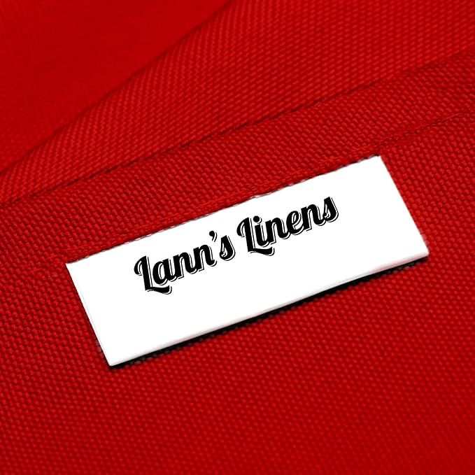 Lann's Linens - 70" Square Premium Tablecloth for Wedding/Banquet/Restaurant - Polyester Fabric Table Cloth - Red