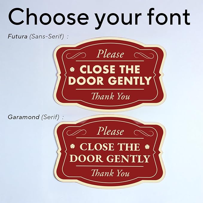 Custom Decorative Outdoor Metal Sign - Personalized Aluminum Driveway Sign, Waterproof, Made In USA - Design 3 Red Brick 24x18 In