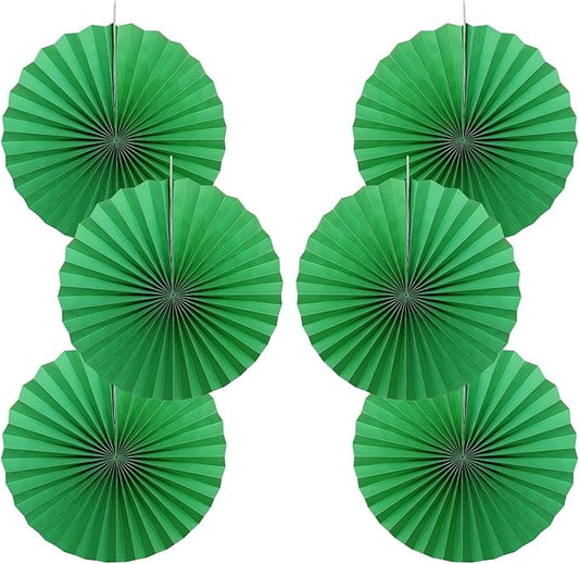 Green Party Decorations,Green Paper Decorations For Party,Tennis Party Decorations Party Paper Fans Bulk 16in,Graduation Decoration Classroom Decor,St Patrick'S Day Decortions 30 Color Diy Set （Green）