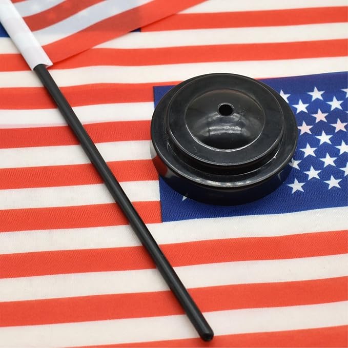 12 Pack American Desk Flags Set USA Small Mini Table Office US Miniature Desktop Flag Home Office Decoration