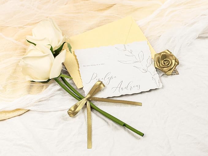 Light Gold Satin Ribbon 1/4 inch X Continuous 100 Yards, Single Face Polyester Ribbon Perfect for Gift Wrapping, Flower Bouquet, Wedding Decor, Crafts, Bow Making, Sewing and More